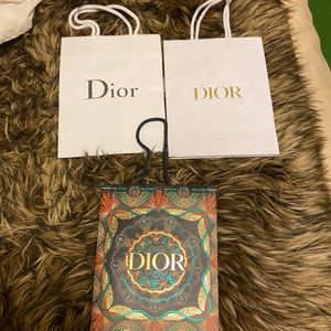 DIOR & FENDI gift bags